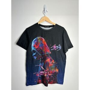 Mega‎ Linia Shirt Star Wars Darth Vador Extra Large Short Sleeve Crewneck Tee